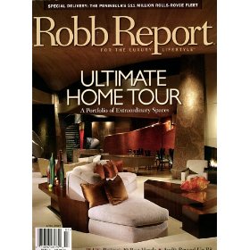 Show details of Robb Report [MAGAZINE SUBSCRIPTION] [PRINT] .