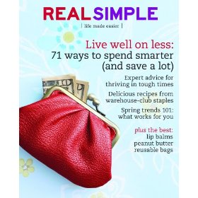 Show details of Real Simple (1-year) [MAGAZINE SUBSCRIPTION] [PRINT] .