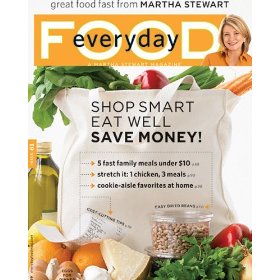 Show details of Everyday Food [MAGAZINE SUBSCRIPTION] [PRINT] .