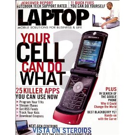 Show details of Laptop Magazine [MAGAZINE SUBSCRIPTION] [PRINT] .