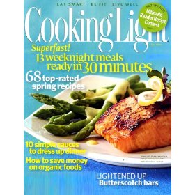 Show details of Cooking Light (1-year) [MAGAZINE SUBSCRIPTION] [PRINT] .