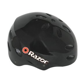 Show details of Razor V-17 Youth Multi-Sport Helmet (Black Gloss).