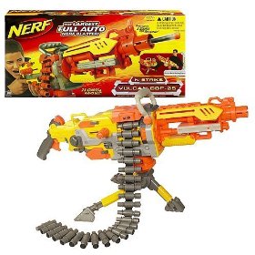 Show details of Nerf N-Strike Vulcan EBF-25 Blaster - Yellow.