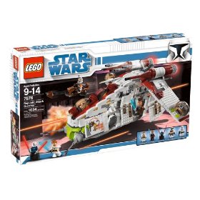 Show details of LEGO Star Wars Republic Gunship.