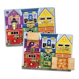 Show details of Melissa & Doug Deluxe Latches Board.