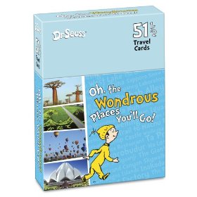 Show details of Oh The "Wondrous" Places You'll Go! Travel CardGame.