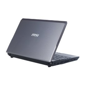 Show details of MSI Wind U120-001US 10-Inch Gray Netbook - 6 Cell Battery.