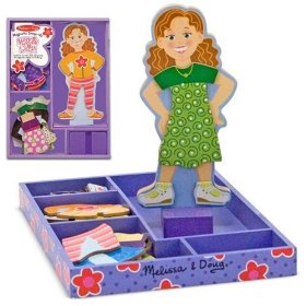 Show details of Melissa & Doug Maggie Leigh Magnetic Dress-Up.