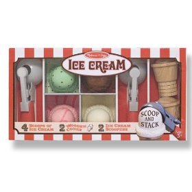 Show details of Melissa & Doug Deluxe Ice Cream Parlor Set.