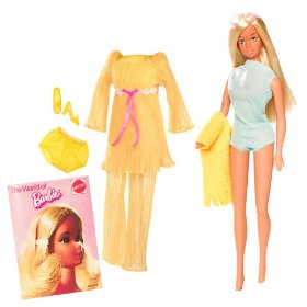Show details of Barbie My Favorite Time Capsule 1971 Malibu Doll.