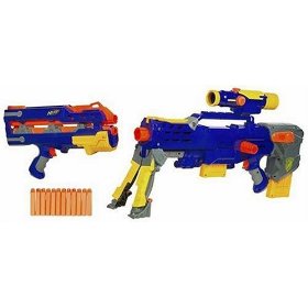 Show details of Hasbro Nerf N-Strike Longshot CS-6.