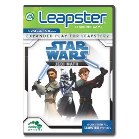 Show details of LeapFrog Leapster Learning Game: Star Wars - Jedi Math.