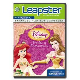 Show details of LeapFrog  Leapster Learning Game: Disney Princess - Belle & Ariel.