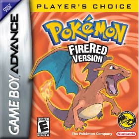 Show details of Pokemon Fire Red Version.