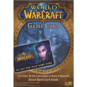 Show details of World of Warcraft 60 Day Pre-Paid Time Card.
