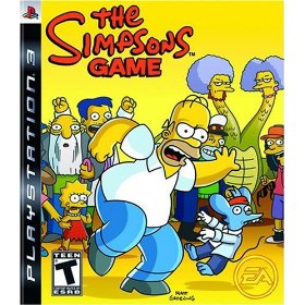 Show details of The Simpsons Game.