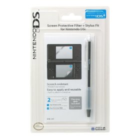 Show details of DSi Screen Protective Filter & Stylus Kit.
