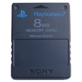 Show details of PlayStation 2 Memory Card (8MB).