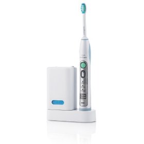 Show details of Philips Sonicare FlexCare Rechargeable Sonic Toothbrush with Sanitizer.