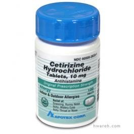 Show details of Cetirizine Hydrochloride 10mg Tablets - 100 Count (Generic Zyrtec).