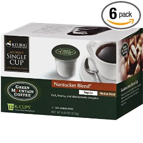 Show details of Green Mountain Nantucket Blend K-cup, 12-Count Boxes (Pack of 6).