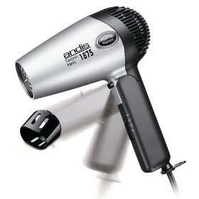 Show details of Andis RC-2 Ionic 1875W Ceramic Hair Dryer with Folding Handle and Retractable Cord.