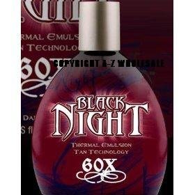 Show details of Black Night 60X Thermal Emulsion Tan Extreme Dark Tanning Lotion 13.5 oz.