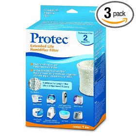 Show details of Protec WF2 Extended Life Replacement Humidifier Filter (Pack of 3).