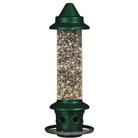 Show details of Brome 1024 Squirrel Buster Plus Wild Bird Feeder with Cardinal Perch Ring.