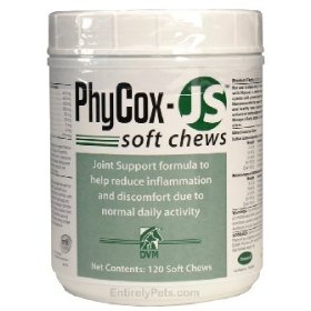 Show details of PhyCox-JS Soft Chews (120 Soft Chews).