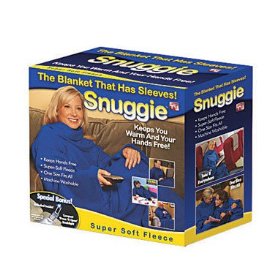 Show details of Snuggie Fleece Blanket As Seen On TV.