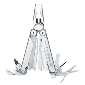 Show details of Leatherman 830039 New Wave Multitool with Leather Sheath.