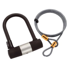 Show details of OnGuard PitBull MINI DT 5008 Bicycle U-Lock and Extra Security Cable.