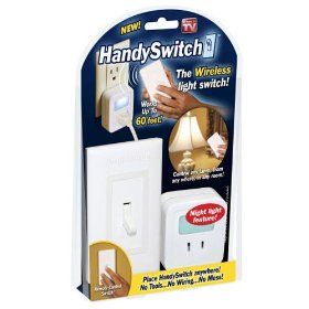 Show details of Ontel HANDYS-CD6 Wireless Light Switch.