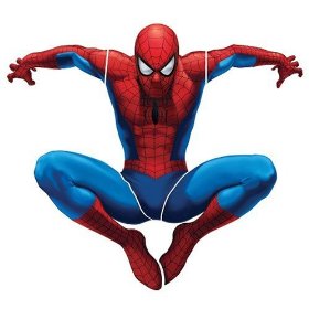 Show details of RoomMates RMK1078GSCS Amazing Spiderman Peel & Stick Giant Applique.