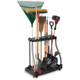 Show details of Rubbermaid 5E2800 Deluxe Tool Tower with Casters.