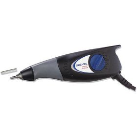 Show details of Dremel 290-01 1.15 Amp 7,200 Stroke Per Minute Engraver includes Letter and Number Template.