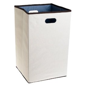 Show details of Rubbermaid 4D06 Configurations 23-Inch Foldable Laundry Hamper, Natural.