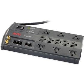 Show details of APC 11 Outlet 3400J Surge Protector.