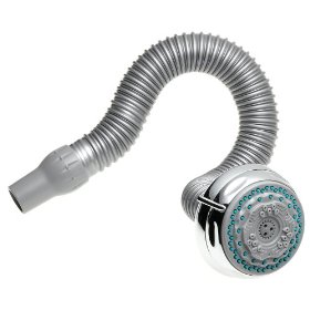 Show details of Waterpik NML-603(S) Linea 6-Mode Showerhead with OptiFLOW, Chrome.