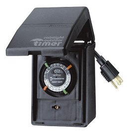 Show details of Intermatic, Inc. HB31R All Weather, Outdoor Timer.  Heavy Duty-15 Amp.  Rain Tight Plastic Case.