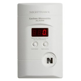 Show details of Kidde KN-COPP-3 Nighthawk Plug-In Carbon Monoxide Alarm with Battery Backup and Digital Display.