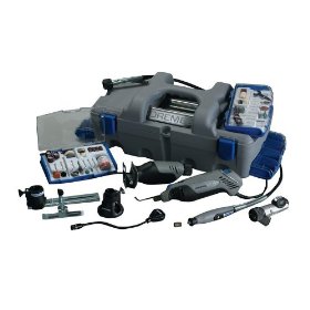 Show details of Dremel 400-6/90 Variable Speed XPR Rotary Tool Kit With 90 Accessories.